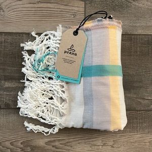 prAna Lindell Striped Fringe Scarf